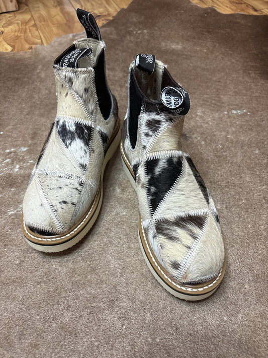 Woman’s cowhide Lechera Patchwork size 6.5 (1) (23.5cm)