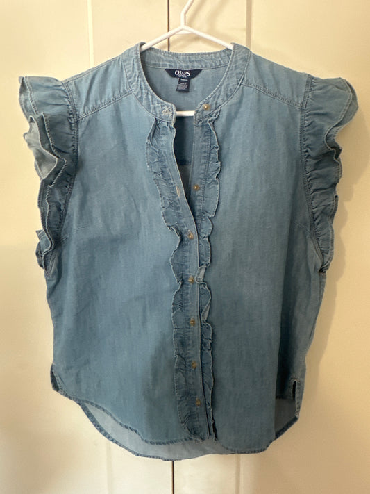 Size M denim shirt