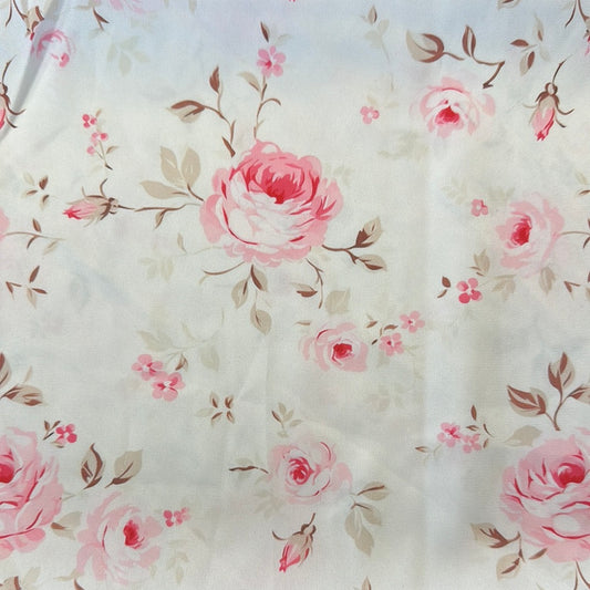 Satin Wild Rag 39" || Floral (5)