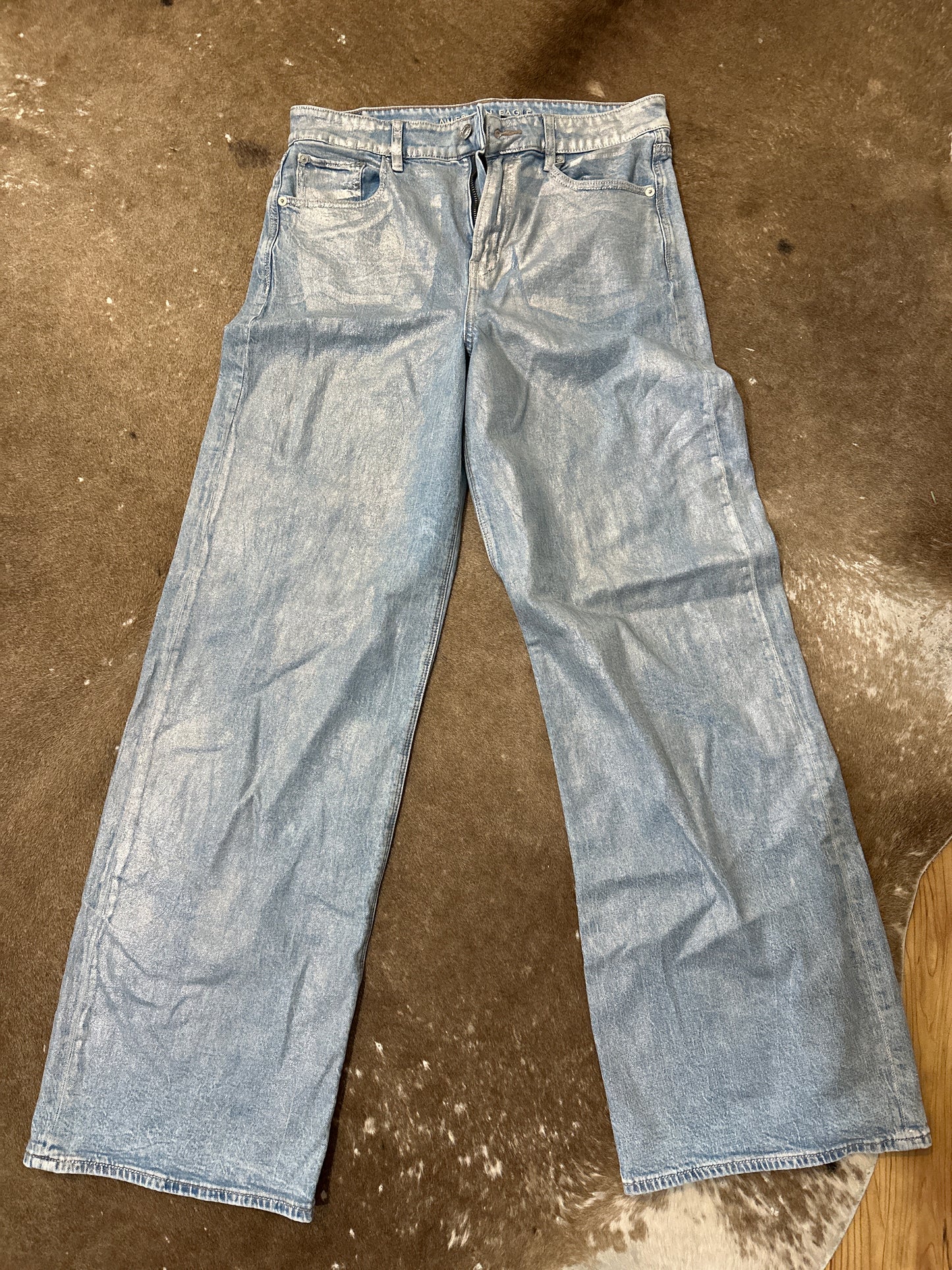 Size 8 American Eagle Wide Shine Jean