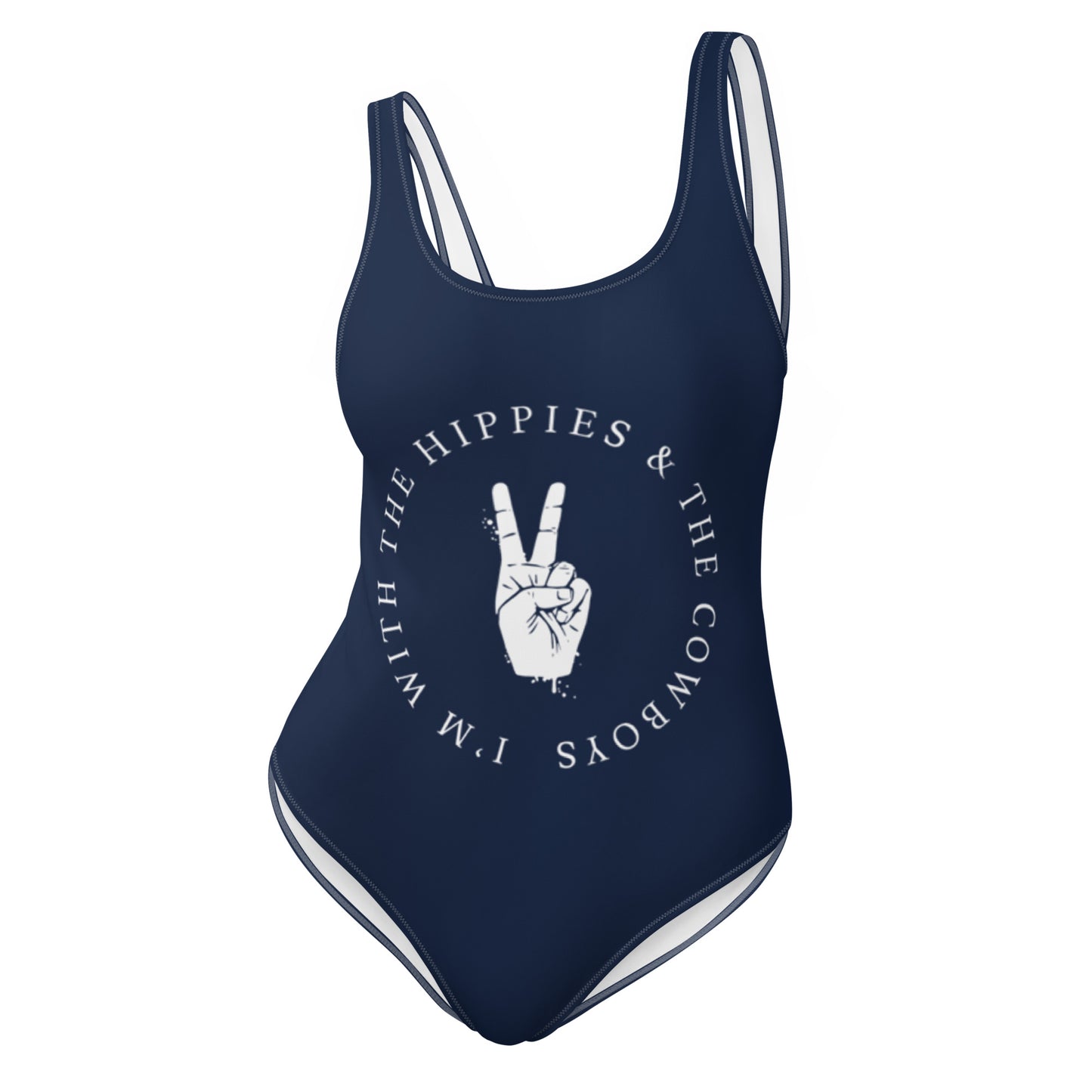 Navy Hippies & Cowboys One-Piece