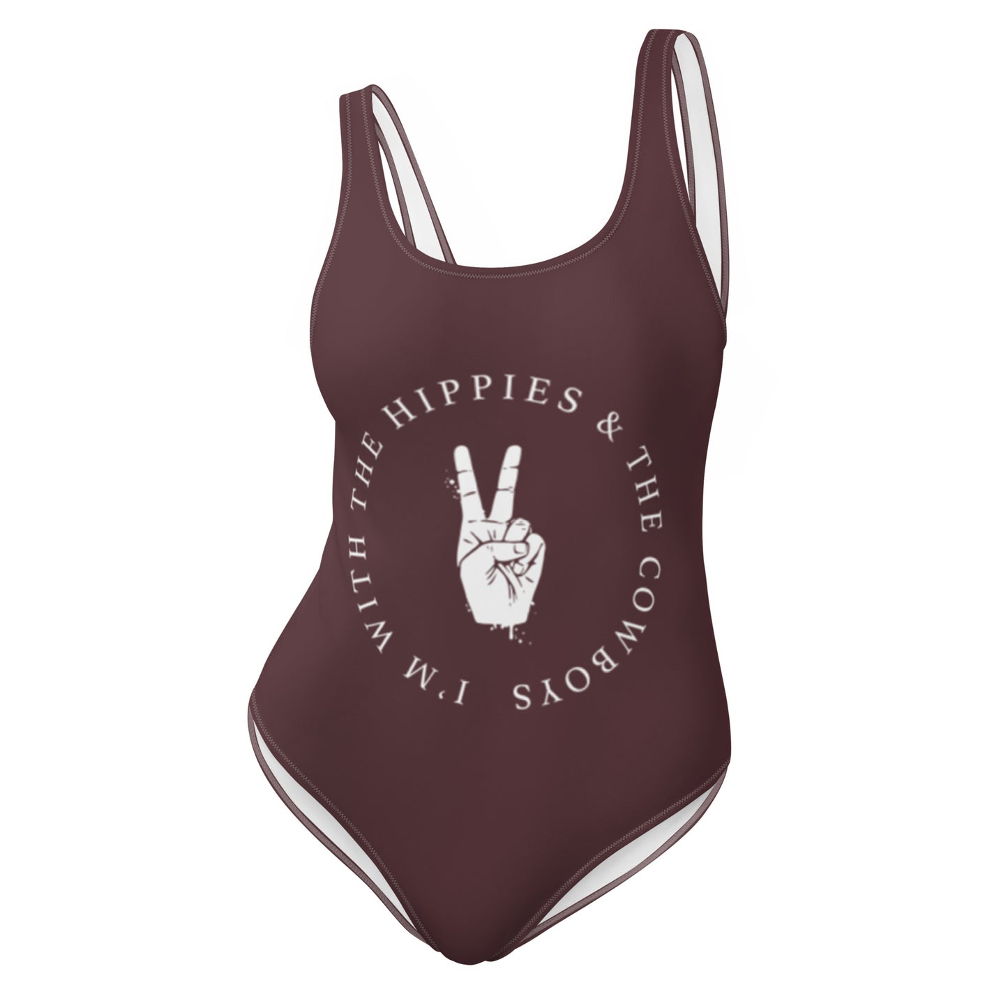 Brown Hippies & Cowboys One-Piece