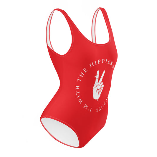 Red Hippies & Cowboys One-Piece