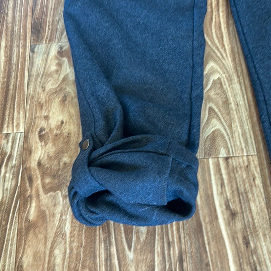 Janie Jogger Wool Pant | Charcoal