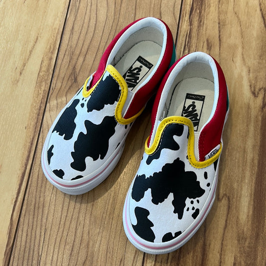 KIDS Size 11 (16.5cm)  Cow Vans Sneakers
