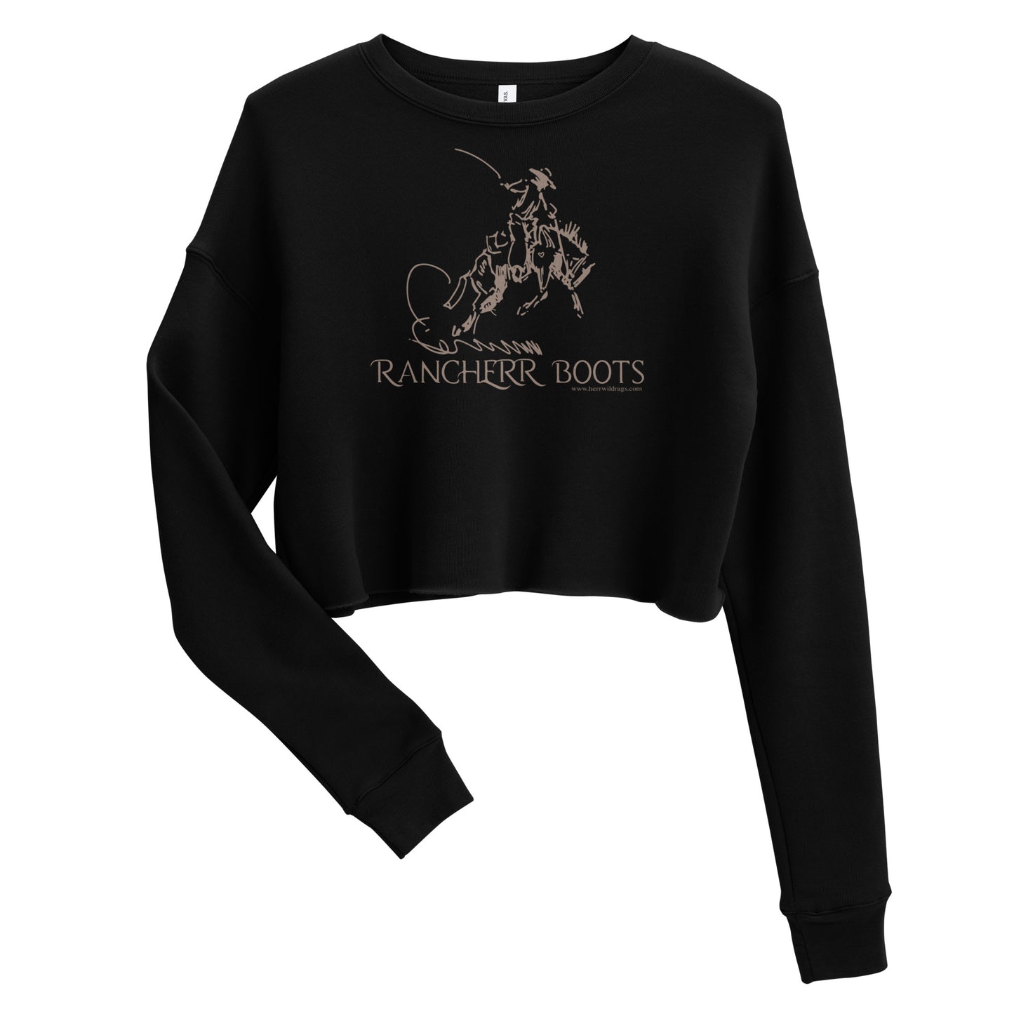 Rancherr Boots Crop Sweatshirt